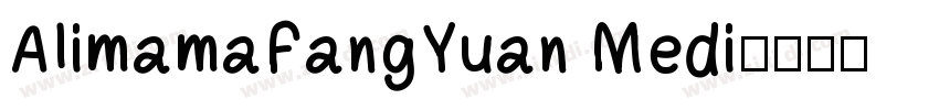 AlimamaFangYuan Medi字体转换
